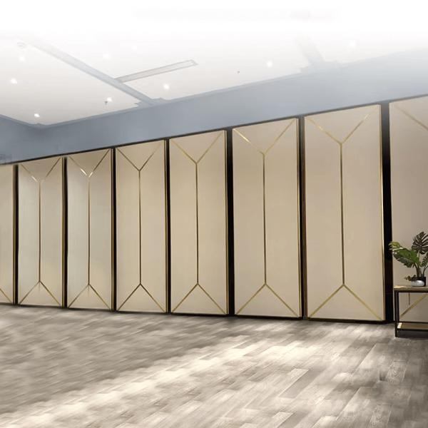 Melamine Surface Acoustic Operable Partition Wall System For Conference Room