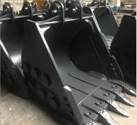 Balde de pedra personalizado Q355B balde limpo padrão para escavadeira