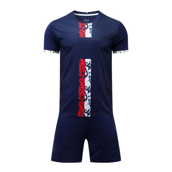 Multicolor Unisex Soccer Shirts Jerseys Kits Anti Pilling Short Sleeve
