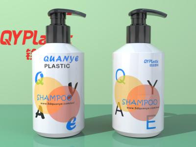 Green Color Transparent Plastic Cosmetic Bottles For Essental Oil Personal Care 500ml