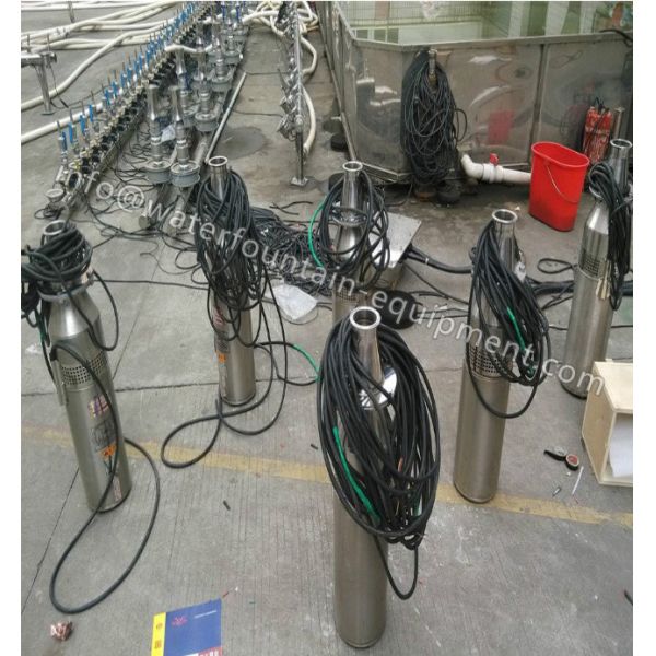 Landscape Stainless Steel Water Pump , City Square Centrifugal Pond Pump 13m Head