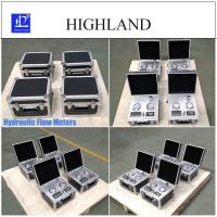 HIGHLAND Medição precisa do caudal Display de dados do testador hidráulico para misturador de cimento