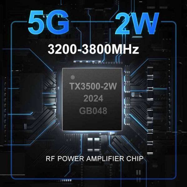 усилитель силы GHz MMIC 5V RF 3,2 до 3,8 для беспроводного сообщения 5G