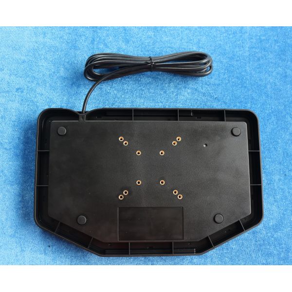 Ruggedized Vehicle Keyboard Desktop With Touchpad Backlit Scissors Switch