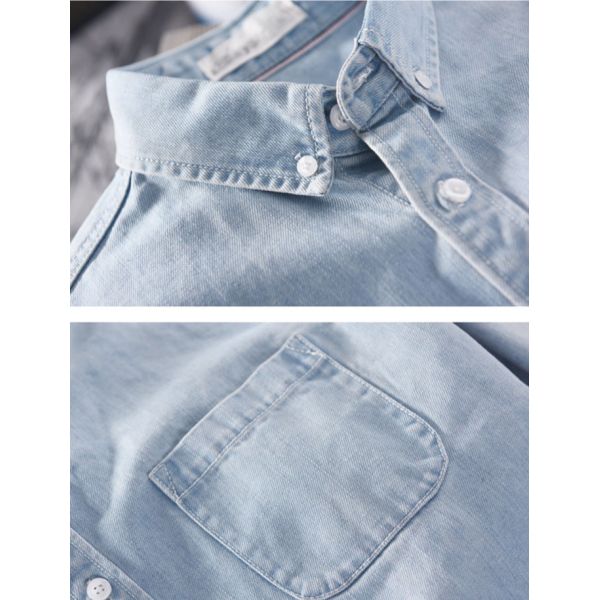Indigo Material Denim Chambray Gracell Tencel Denim Fabric
