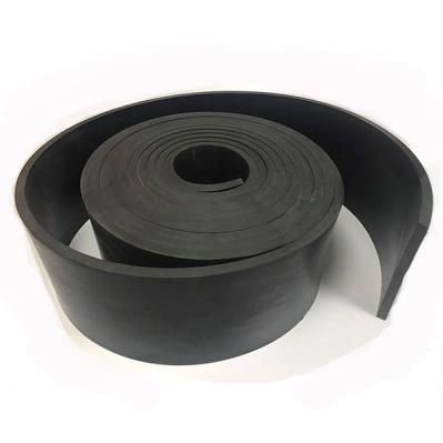 Black Polyurethane Conveyor Skirting Rubber 2m*10m Skirting Rubber Lining