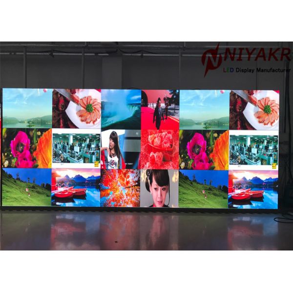 Affichage à LED de publicité d'intérieur polychrome d'intense luminosité d'écran