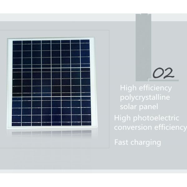 80 Watt LED 60cm Double Arm 12V Panel Solar Street Lamp