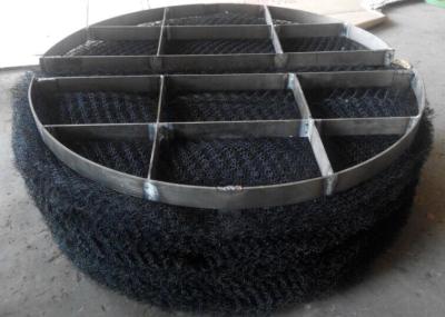 Desembaçador corrosivo de Mesh Mist Eliminator Wire Mesh do metal do titânio anti