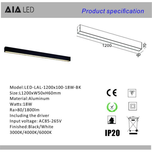 18W hot sale economic price interior LED ceiling lamp office led light for meeting used