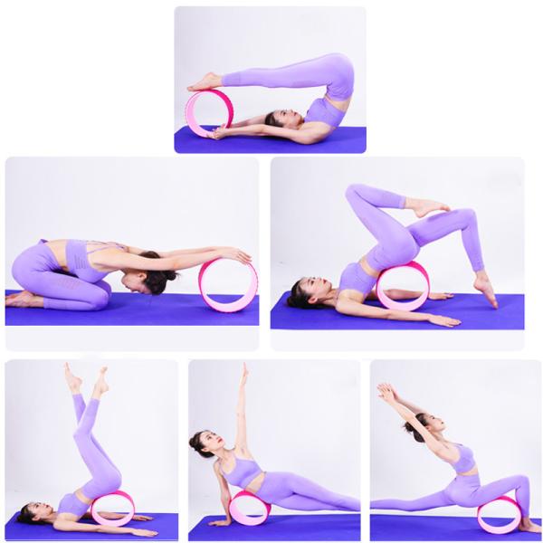Waist Shaping Yoga Roller Wheel Massage Yoga Wheel Back Training Yoga Circle