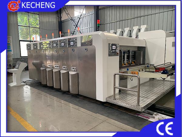 Automatic Control 5 Color 200pcs/Min Printer Slotter Die Cutter