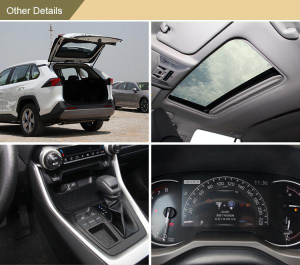 2023 TO-YOTA RAV-4 Dual Engine 4-Wheel-Drive Gas-electric Hybrid Car with Electric Parking Brake and ACC Cruise Control