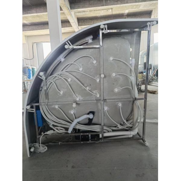 Customizable 1500mm Acrylic Whirlpool Massage Bathtub for 2 Person Computer Controlled