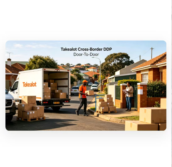 Takealot Cross Border DDP Door To Door Shipping Service Air Freight / Sea Freight
