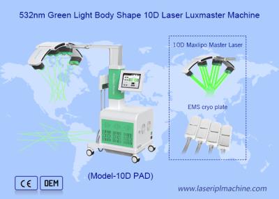 La machine de perte de poids au laser de la plaque de refroidissement EMS Maxlipo Master 10d