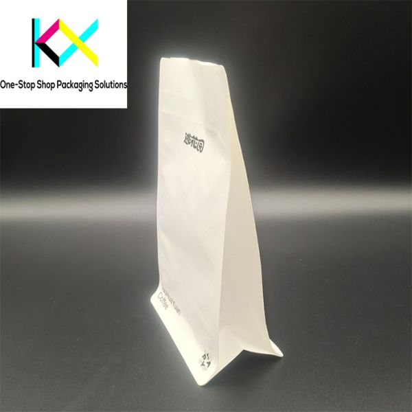 PET VMPET PE Aluminium Foil Standing Pouch Custom Made Coffee Bags