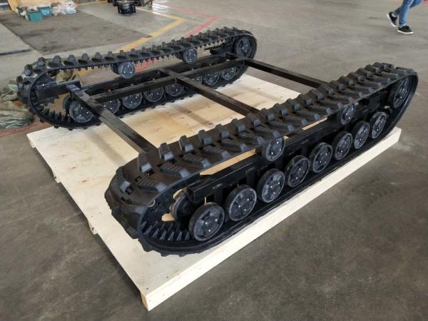 Chassi de borracha da trilha DP-BJLT-250 com a carga de motor hidráulica que carrega 800kg