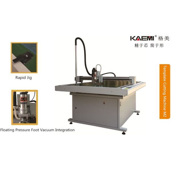 Flatbed Cutting Machine with 1500x900mm Cutting Area Pneumatic Fixation Technology and All Aluminum Countertops for Garment Pattern Making