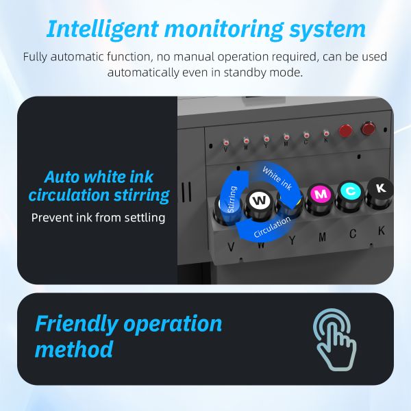 A1 Imprimante DTF UV avec I3200 Tête d'imprimante AB Film