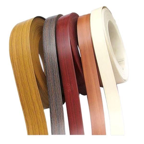 Water Resistant Eco-Friendly PVC Edge Banding Tape with 0.3-3mm Thickness for Furniture Trim