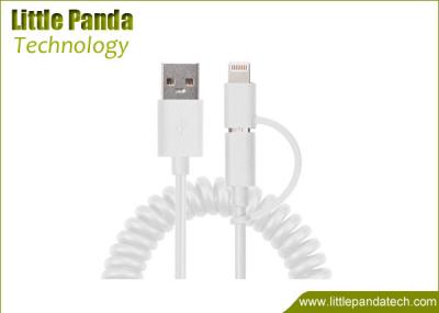 Wholesale USB Data Cable Spiral Coiled USB Male to Micro USB Cable for Phone
