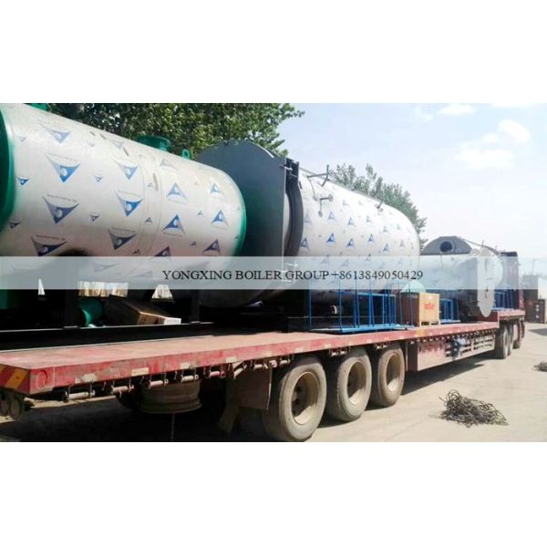 Perfect 4 Ton Natural Gas Fired Steam Boiler WNS 4-1.25-YQ Industrial Fire Tube