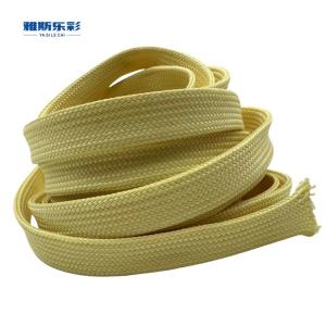 Kevlar Fiber Braided Sleeve Cut Resistant For Critical Components