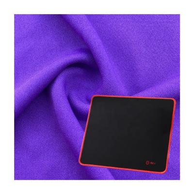 100% Poliéster Single Jersey 4 Way Stretch Polyester Lining Fabric 75D Para Mouse Pad