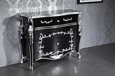 Living Room TV Decorative Painted Wooden Cabinets Antique Traditional Lockers 1200mm