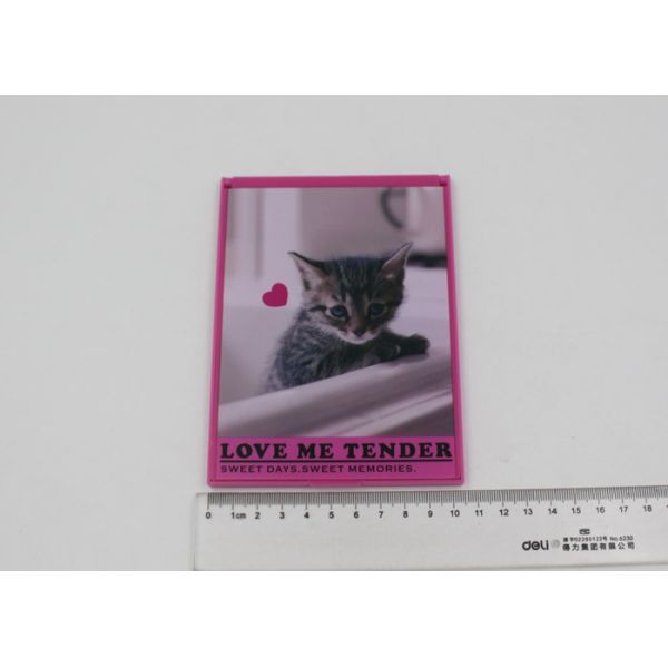 Big Cartoon Chrome Travel Makeup Mirrors with Full Color Logo Printing