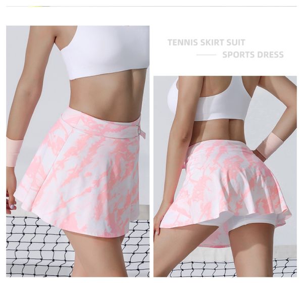 Юбки краткости двойного слоя женщин Skorts гольфа тенниса Wicking пота