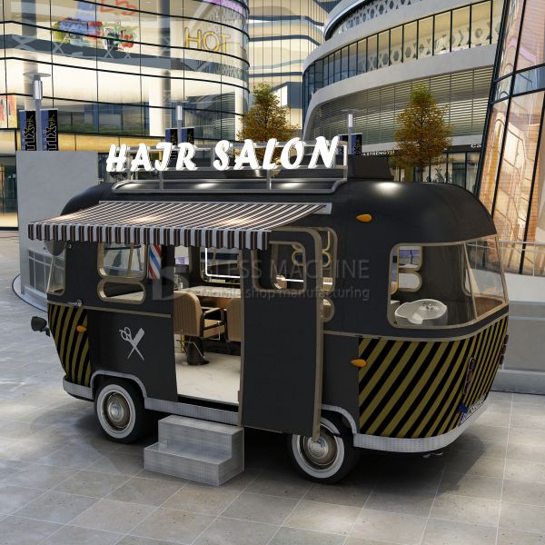 Beauty Makeup Manicure Eye-Brow Shaping Massage SPA Electric Mobile Salon Truck Trailer Cart