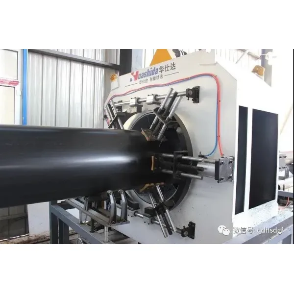 Plastic PE Preinsulated Pipe Machine / HDPE Jacket Pipe / Sleeve Pipe Tube Making Machine Extrusion Production Line