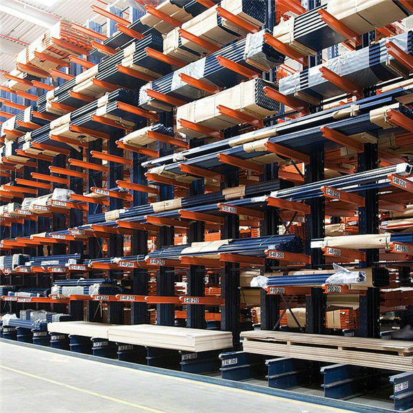 Industrial Cantilever Warehouse Shelves Systems Q235B Cold Steel