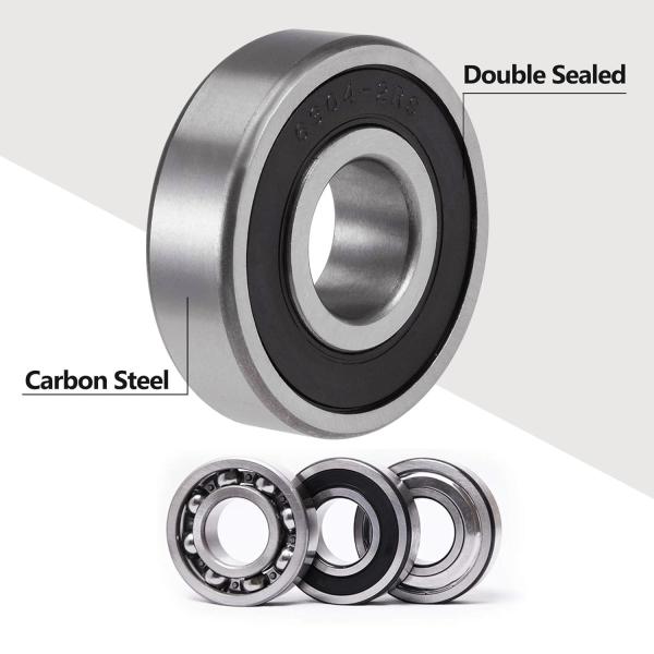 Chrome Steel High RPM Bearing 6304 2RS Ball Bearing Rubber Seal