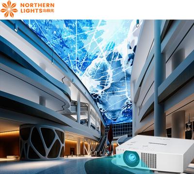 10000 lumens Projeção interativa 3D Sky Screen Jantar imersivo