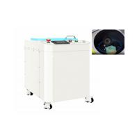 Nuevo tipo automático de vacío líquido desgasificante de caucho de silicona poliuretano epoxi 1L 2L 5L 10L capacidad mezclador circular producto químico plástico