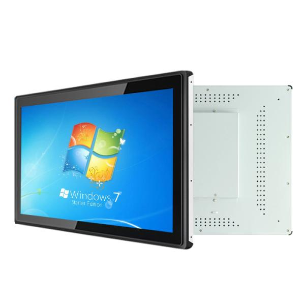 ZXTLCD 15,6 pulgadas MC-H156E montado en la pared incrustado pantalla Tft programable de bajo costo panel HMI pantalla táctil para PLC