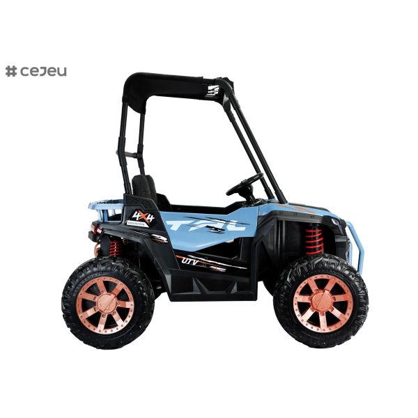 Приведенный в действие Езд-на UTV с потолком, дети едут на тележке, езде детей электрической на дистанционном управлении родителя автомобиля