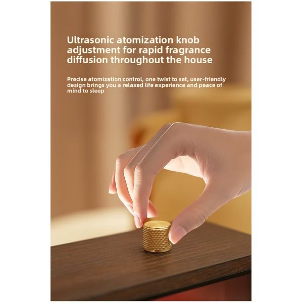 Christmas Wood Flame Aroma Diffuser with 0.5L Capacity USB Powered