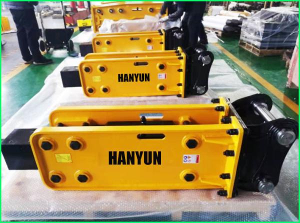 SB81 máquina escavadora Hydraulic Breaker Rock Jack Hammer For 1 - 30tons 45mm