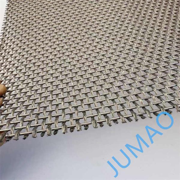 Stainless Steel 304 Decorative Wire Mesh To Fulfill Your Architecture Requirements