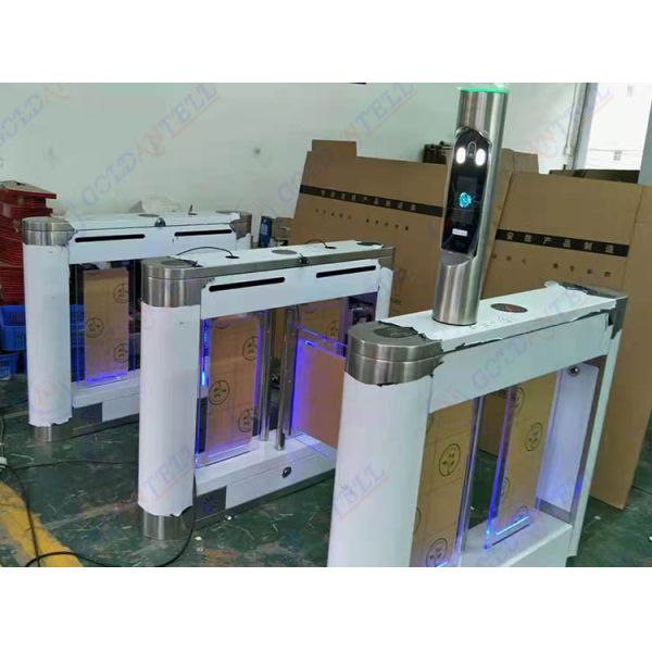 Турникет опознавания AI читателя ворот RFID барьера турникета кода QR/NFC лицевой