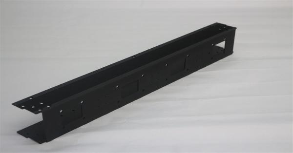 Black Color Aluminum Die Casting Auto Parts , Precision Metal Components