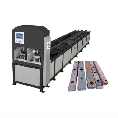 Steel Material Angle Bending Machines for Hydraulic Round Steel Pipe Hole Punching