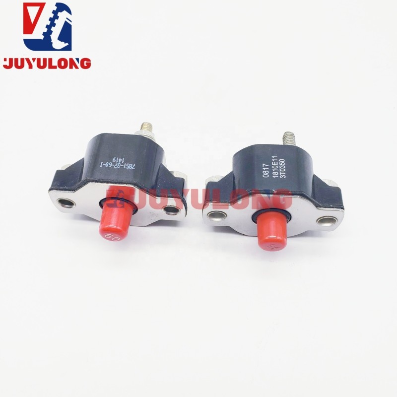 JUYULONG Thermal Circuit Breaker 7851-13-60 78511360 VOE78511360 7851-13-60-I for DH150-7 DH220-5 DH225-7 DX260 DH300-5