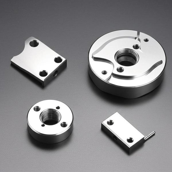 Custom CNC Milling Parts 0.005mm Accuracy Aluminum Anodized