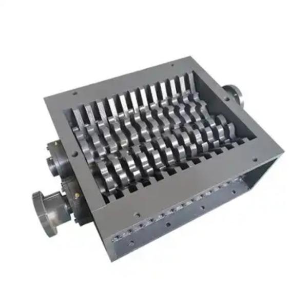 Agricultural / Industrial Food Waste Shredder Machine Double Shaft
