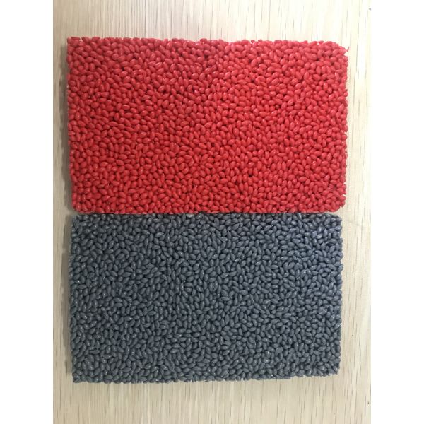 Anti Flame Rice Shape Volleyball Ground EPDM Rubber Crumb
